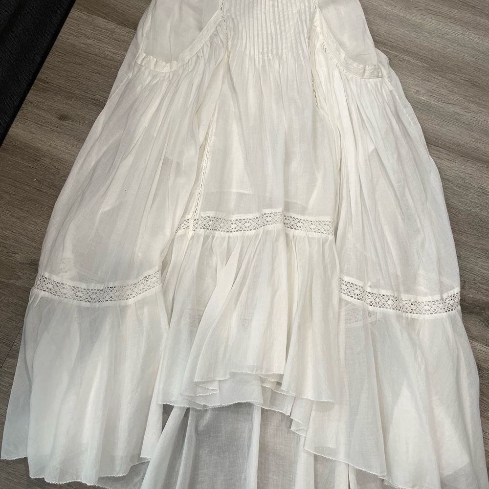 ISABEL MARANT ETOILE White Mugiana Maxi Skirt